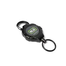 Jojo karabina NLG Lanyard na nářadí s rohatkou a nosností 0,5 kg – kov, černá