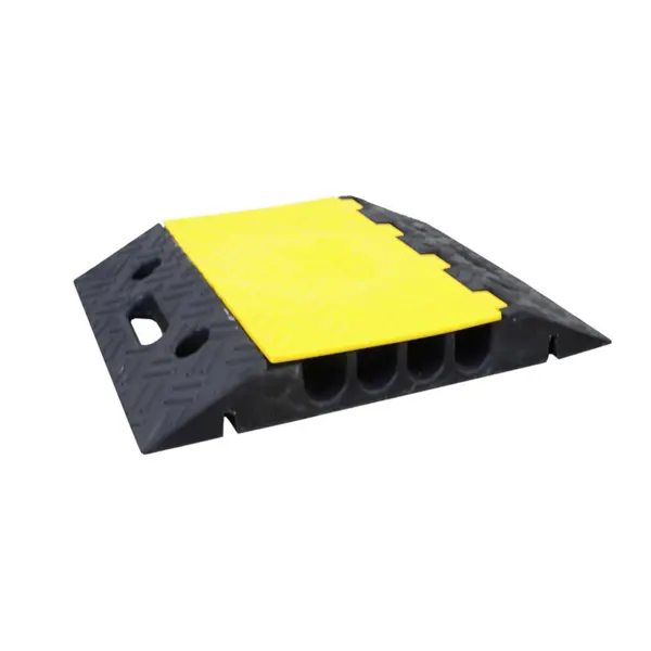 Kabelový přejezd, most 10 t – 400×500×70 mm, žluto-černá