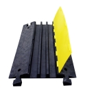 Kabelový přejezd, most 20 t – 900×500×70 mm, žluto-černá