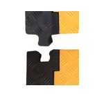 Kabelový přejezd, most 20 t – 900×500×70 mm, žluto-černá