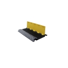 Kabelový přejezd, most 20 t – 910×500×45 mm, žluto-černá