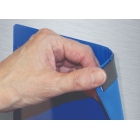 Kapsy na dokumenty, magnetické – černá, 215×160 mm, A5 horizontální, balení 10 ks