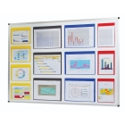 Kapsy na dokumenty, s poutky – modrá, 215×160 mm, A5 vertikální, balení 10 ks