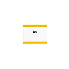 Kapsy na dokumenty, samolepicí – 155×230 mm, A5 horizontální, balení 10 ks