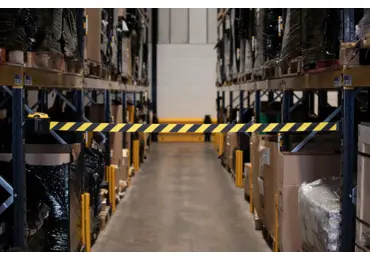 Kazeta se samonavíjecím pásmem 9 m – sada na regály