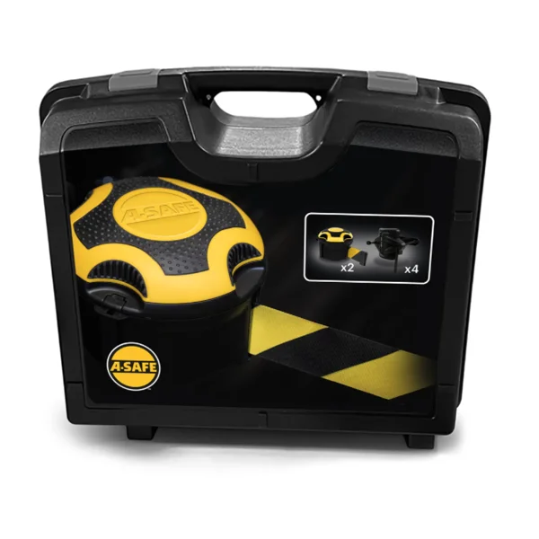 Kazeta se samonavíjecím pásmem 9 m – sada na regály