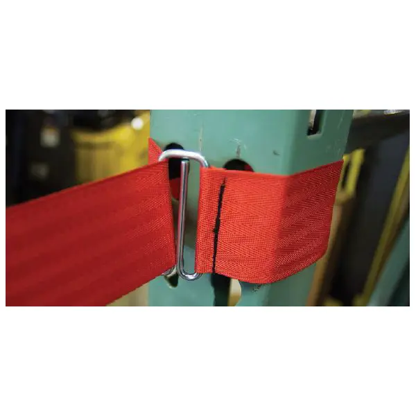 Koncovka pásma s drátěnou sponou