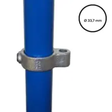 Konstrukční fitinka, spojka ocelový trubek pr. 33,7 mm – pantové očko 138-B34