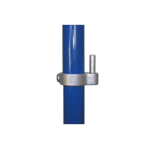 Konstrukční fitinka, spojka ocelový trubek pr. 42,4 mm – pantový čep 140-C42