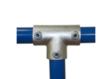 Konstrukční fitinka, spojka ocelových trubek 104 – spojovací odbočka