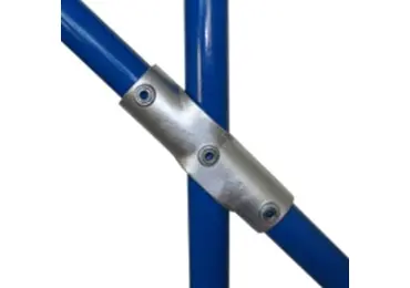 Konstrukční fitinka, spojka ocelových trubek 130 – nastavitelný úhlový spojovací kříž