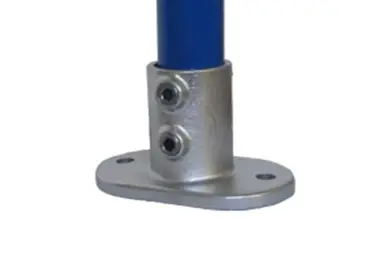 Konstrukční fitinka, spojka ocelových trubek 132 – podstava přírubová konstrukční