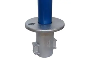 Konstrukční fitinka, spojka ocelových trubek 134 – zemní objímka pro trubky