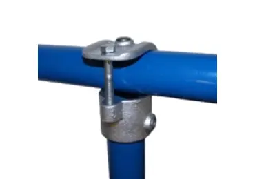 Konstrukční fitinka, spojka ocelových trubek 135 – nasouvací odbočka (1 šroub)