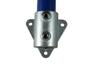 Konstrukční fitinka, spojka ocelových trubek 146 – boční úchytka tříbodová