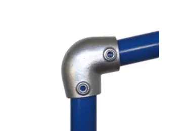 Konstrukční fitinka, spojka ocelových trubek 154 – úhlové koleno 0˚ až 11˚