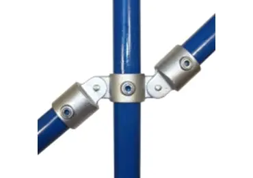 Konstrukční fitinka, spojka ocelových trubek 167 – dvojitá kloubová spojka