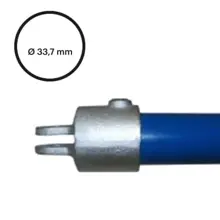 Konstrukční fitinka, spojka ocelových trubek pr. 33,7 mm – kloubová 