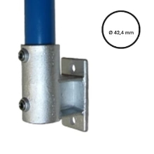 Konstrukční fitinka, spojka ocelových trubek pr. 42,4 mm – boční úchyt (vertikální) 144-C42