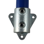 Konstrukční fitinka, spojka ocelových trubek pr. 42,4 mm – boční úchytka tříbodová 146-C42