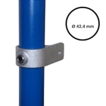 Konstrukční fitinka, spojka ocelových trubek pr. 42,4 mm – držák s jedním očkem 199-C42