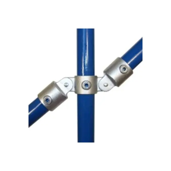 Konstrukční fitinka, spojka ocelových trubek pr. 42,4 mm – dvojitá kloubová spojka 167-C42