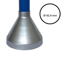 Konstrukční fitinka, spojka ocelových trubek pr. 42,4 mm – krytka 192-C42