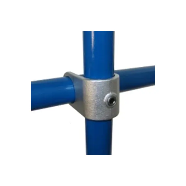 Konstrukční fitinka, spojka ocelových trubek pr. 42,4 mm – nasouvací mimoúrovňové křížení 160-C42