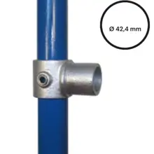 Konstrukční fitinka, spojka ocelových trubek pr. 42,4 mm – otočný spoj 147-C42