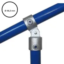 Konstrukční fitinka, spojka ocelových trubek pr. 48,3 mm – komplet jednoduchých kloubových spojek 173-D48