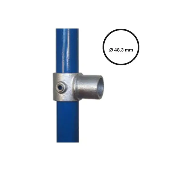 Konstrukční fitinka, spojka ocelových trubek pr. 48,3 mm – otočný spoj 147-D48