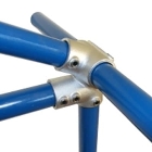 Konstrukční fitinka, spojka ocelových trubek pr. 48,3 mm – převisová spojka 27 1/2°, 185-D48