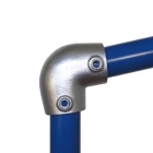 Konstrukční fitinka, spojka ocelových trubek pr. 48,3 mm – úhlové koleno 0-11°, 154-D48