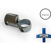 Konstrukční fitinka, spojka ocelových trubek pr. 48,3 mm – úhlový spoj 148-D48