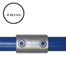 Konstrukční fitinka, spojka ocelových trubek pr. 48,3 mm – vnější spojka 149-D48