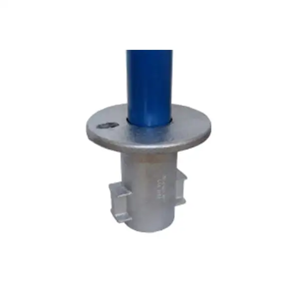 Konstrukční fitinka, spojka ocelových trubek pr. 48,3 mm – zemní objímka pro trubky 134-D48