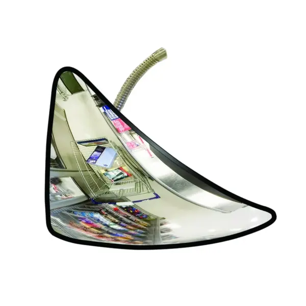 Kontrolní zrcadlo Premium pro pokladní úseky – akrylát, 38×34×34 cm