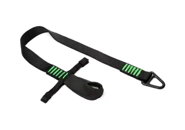 Kotevní smyčka NLG s nosností 40 kg – nylon, černá