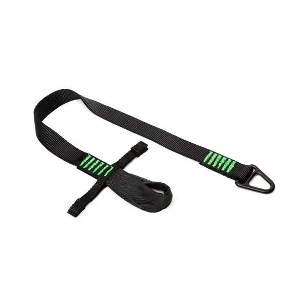 Kotevní smyčka NLG s nosností 40 kg – nylon, černá