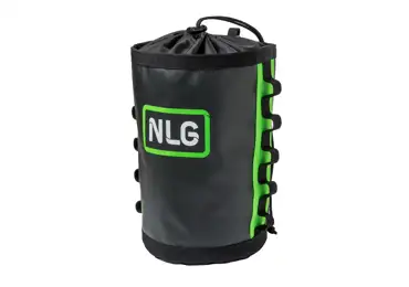 Lezecký vak NLG s nosností 5 kg – PVC, zeleno-černá