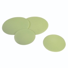 Luminiscenční podlahové a nástěnné značení, kulaté značky – PVC, pr. 75 mm, balení 10 ks