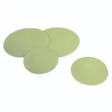 Luminiscenční podlahové a nástěnné značení, kulaté značky – PVC, pr. 75 mm, balení 10 ks