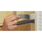 Magnetická lišta, držák regálových štítků, typ C – 50 mm × 1 m, balení 10 ks
