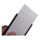 Magnetická lišta, držák regálových štítků, typ C – 50 mm × 1 m, balení 10 ks