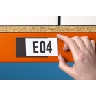 Magnetická lišta, držák regálových štítků, typ C – 50 mm × 1 m, balení 10 ks