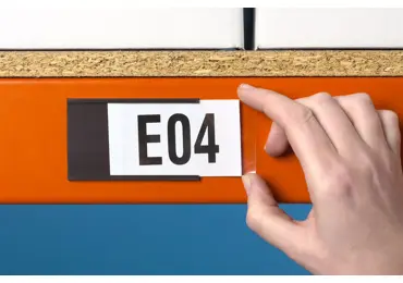 Magnetická lišta, držák regálových štítků, typ C