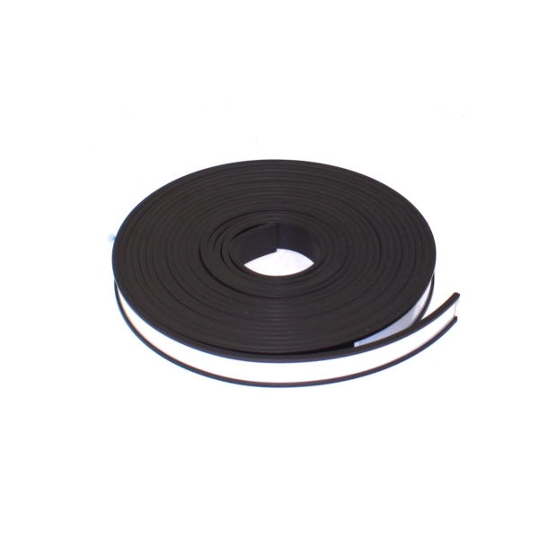Magnetická lišta – role, držák regálových štítků, typ C – 15 mm × 5 m