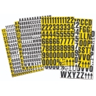 Magnetické číslice – Mix, znak 0-9, výška znaku 23 mm, bílý podklad