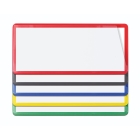 Magnetické kapsy na štítky – černá, 60×100 mm, balení 100 ks