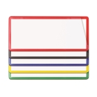 Magnetické kapsy na štítky – žlutá, 60×100 mm, balení 100 ks